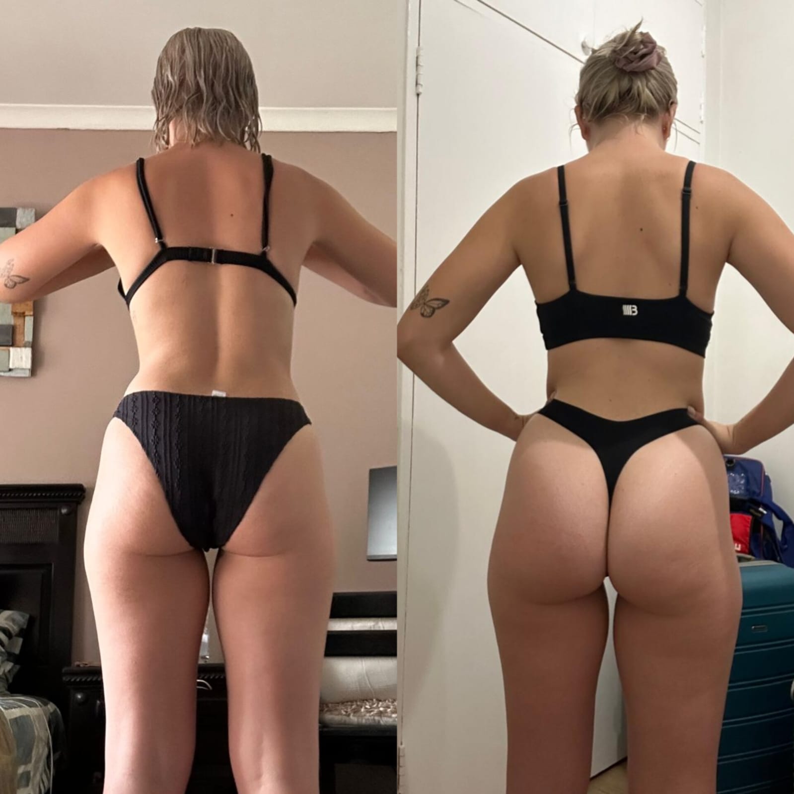 Dione B. — Lower Body Focus · 14 weeks